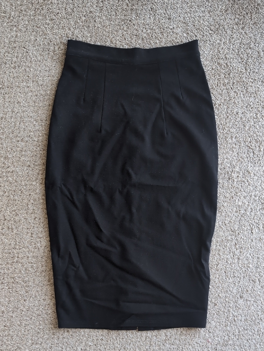 La Femme En Noir Black Pencil Skirt